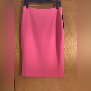 Donna Karan Pencil Skirt in lobster color